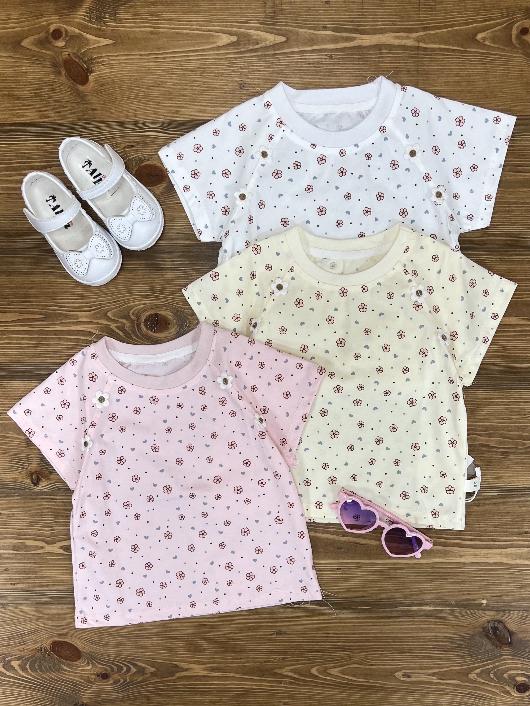 تیشرت تک گل323